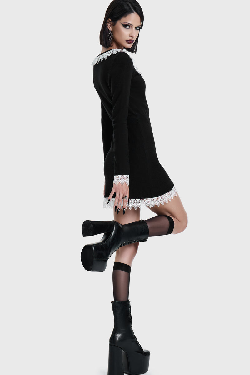 Victoria's Wrath Knitted Mini Dress