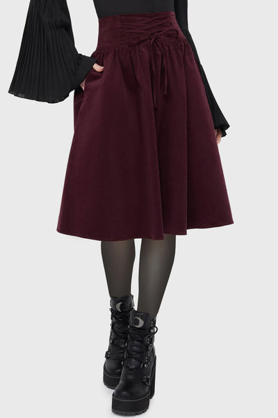 Violet's Ballad Midi Skirt [Mauve]