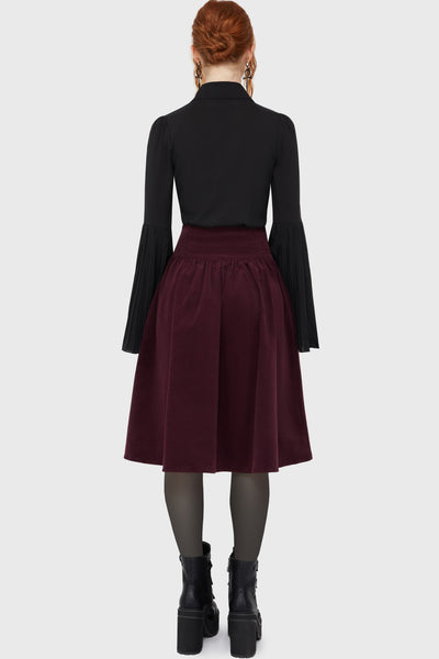 Violet's Ballad Midi Skirt [Mauve]