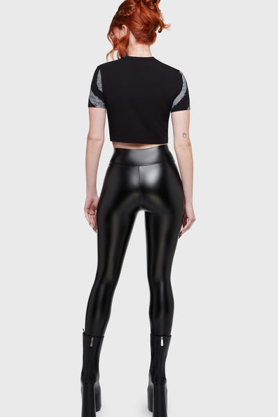 Voices Spiral Crop T-Shirt