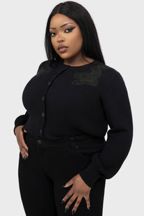 Viper Tongue Cardigan