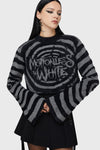 Voices Spiral Crop Sweater