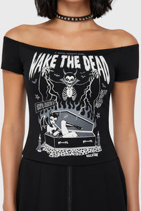 Wake The Dead Bardot Top