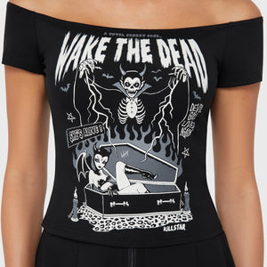 Wake The Dead Bardot Top