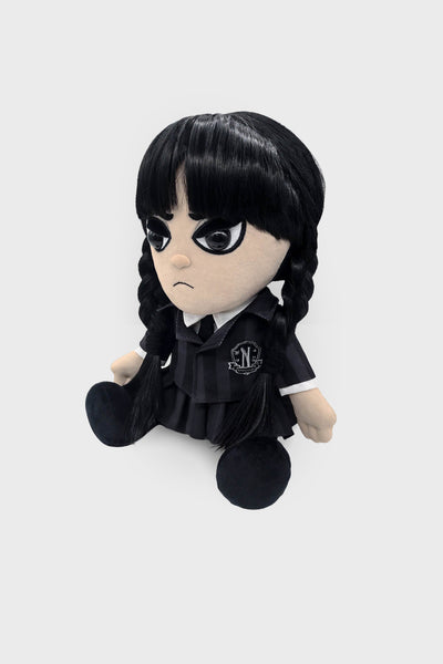 Wednesday Addams Uniform Plush Toy Killstar