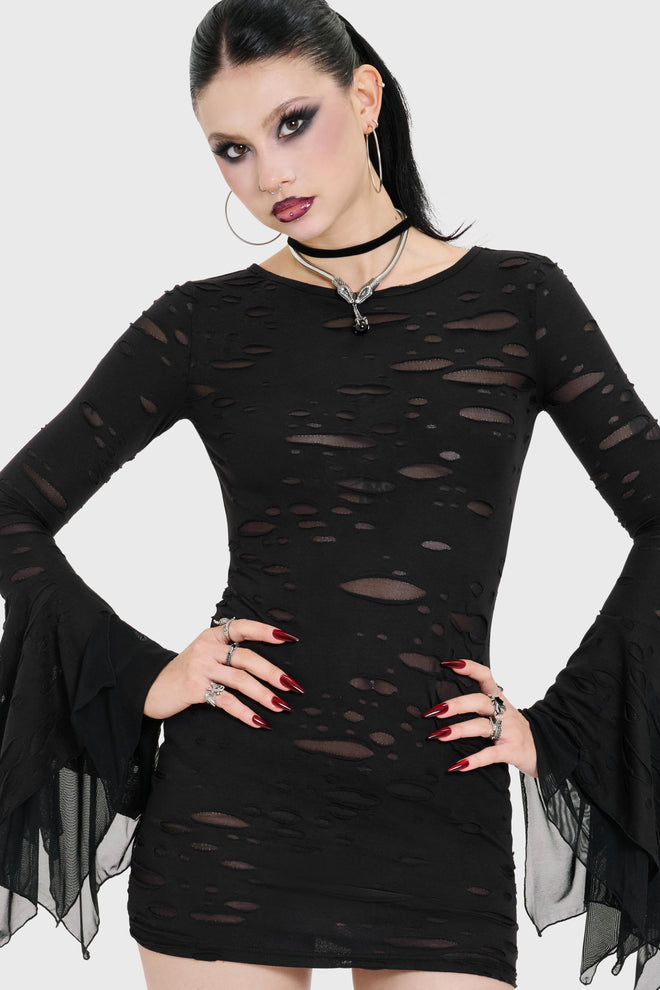 Widow's Night Mini Dress