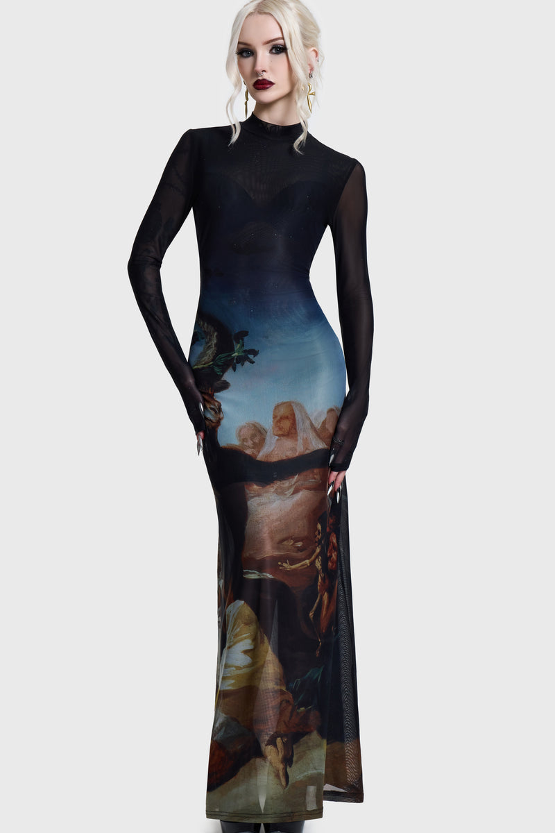 Witches' Sabbath Maxi Dress