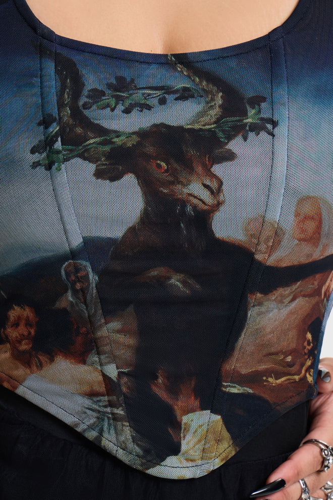 Witches' Sabbath Corset Top