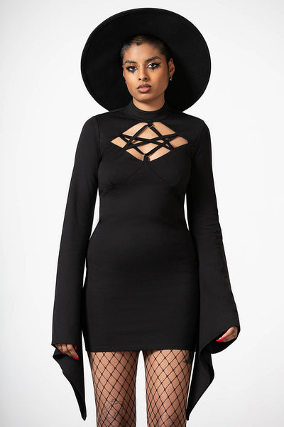 Witchural Long Sleeve Dress
