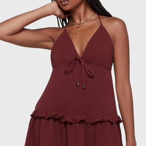 Wolfbane Cove Mini Dress [Red]
