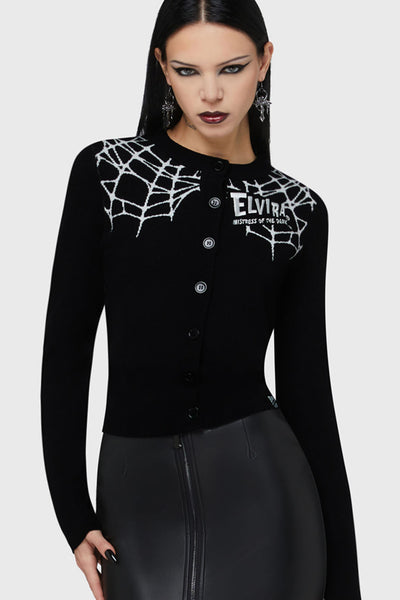 Web Of Lies Cardigan