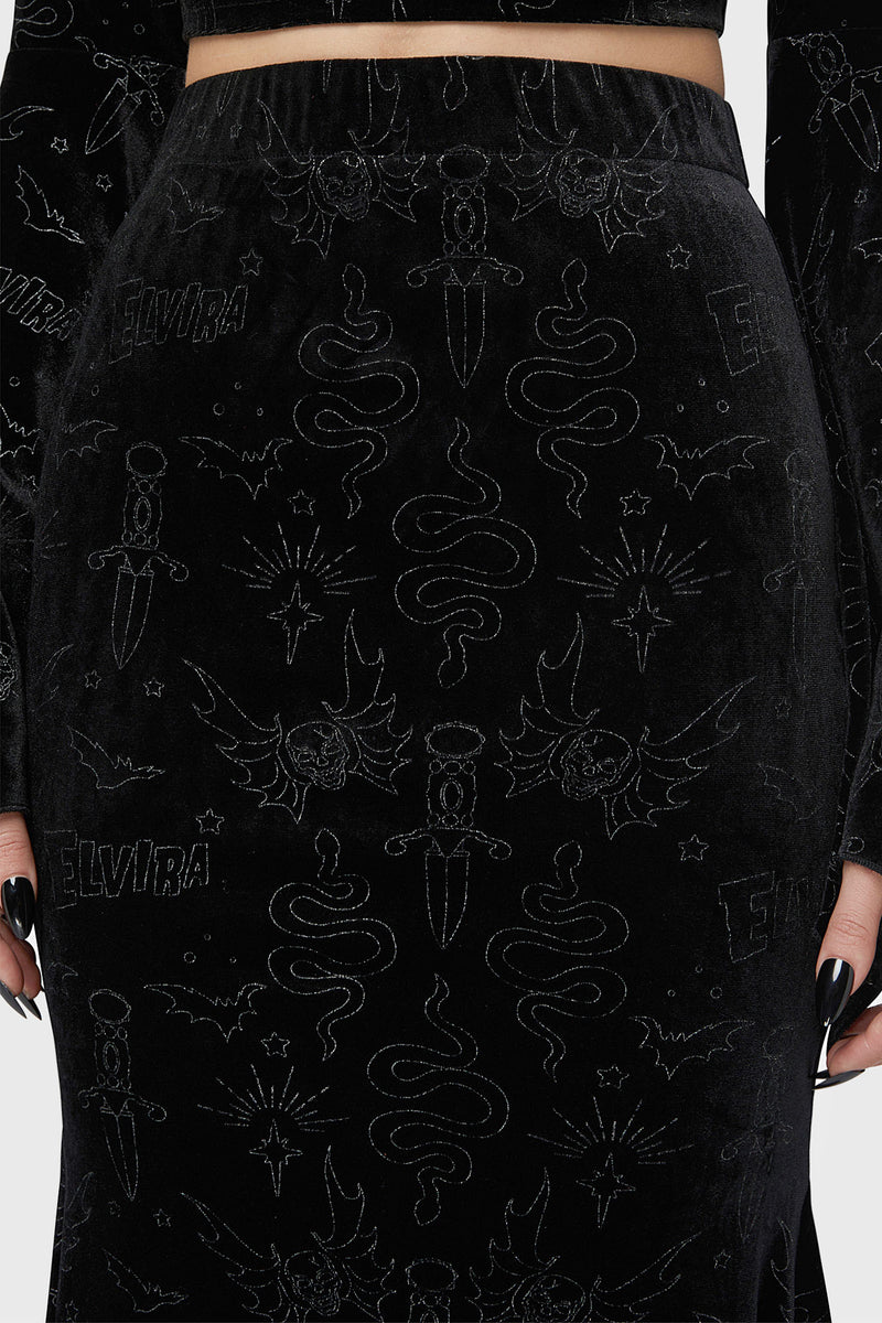 Yours Cruelly Maxi Skirt