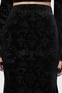 Yours Cruelly Maxi Skirt