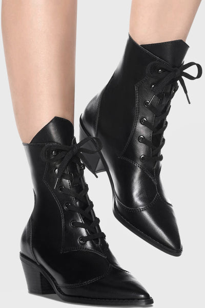 Raven Pointed-Toe Bootie