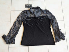 XXL / Black / 92% Polyester 8% Elastane_Janine_115387