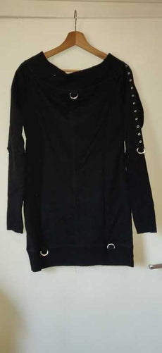 L / Black / 100% Cotton_Flourendia_115446