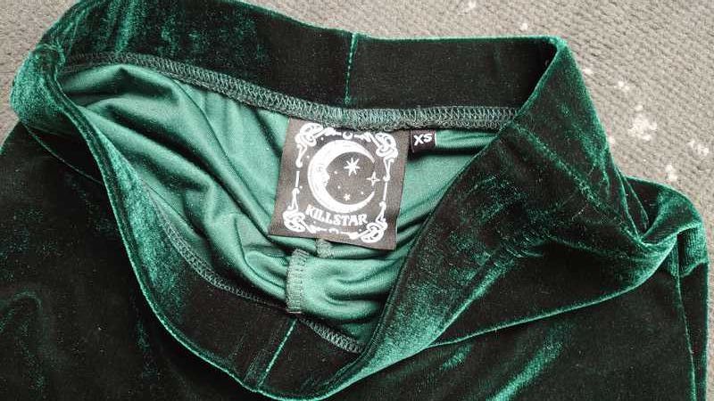 Moondance Velvet Bell Bottoms [EMERALD] Resurrect