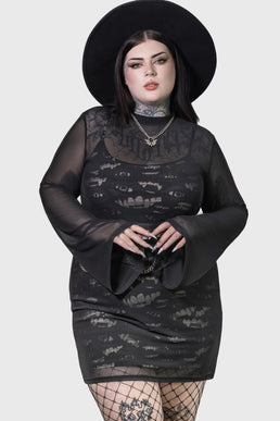 Plus Size Goth Dresses | Skater & Babydoll Dresses | Killstar