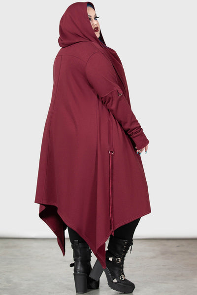 Assassins Hooded Cardigan [RED] [PLUS]