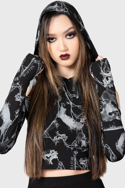 Catacombs Creatures Hooded Top
