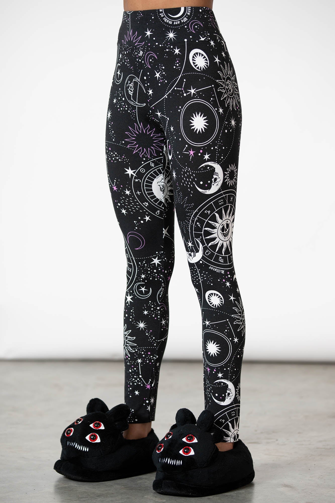 Buy Constellation Leggings Black Astronomy Stars Moon Sun Celestial  Designer Women's Cut & Sew Casual Leggings Yoga Workout Printed Leggings  Online in India - Etsy