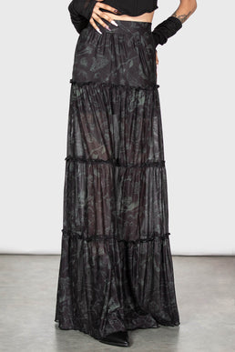 Ghosted Woods Maxi Skirt