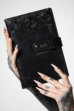 Grimoire Padlock Journal