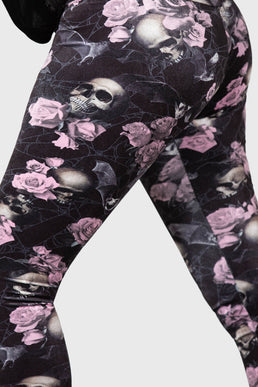 Hematite Leggings [BLACK/PINK]