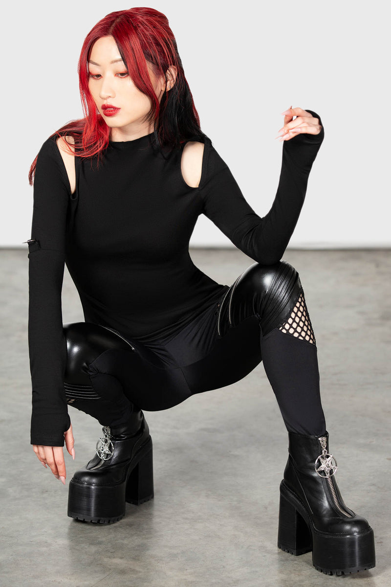 Neo Noir Leggings | Killstar