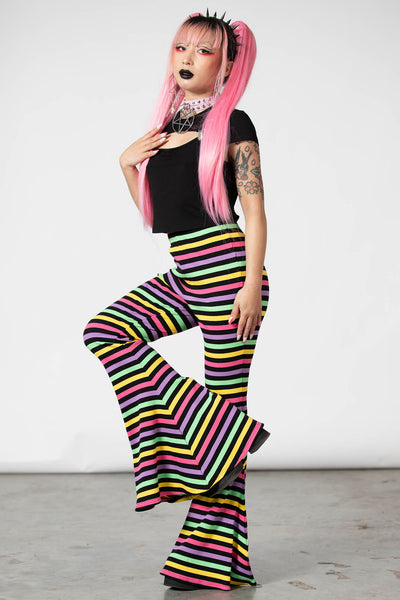Imperial Shop Online Multi-coloured geometric-print palazzo trousers with  stretch waistband Official website
