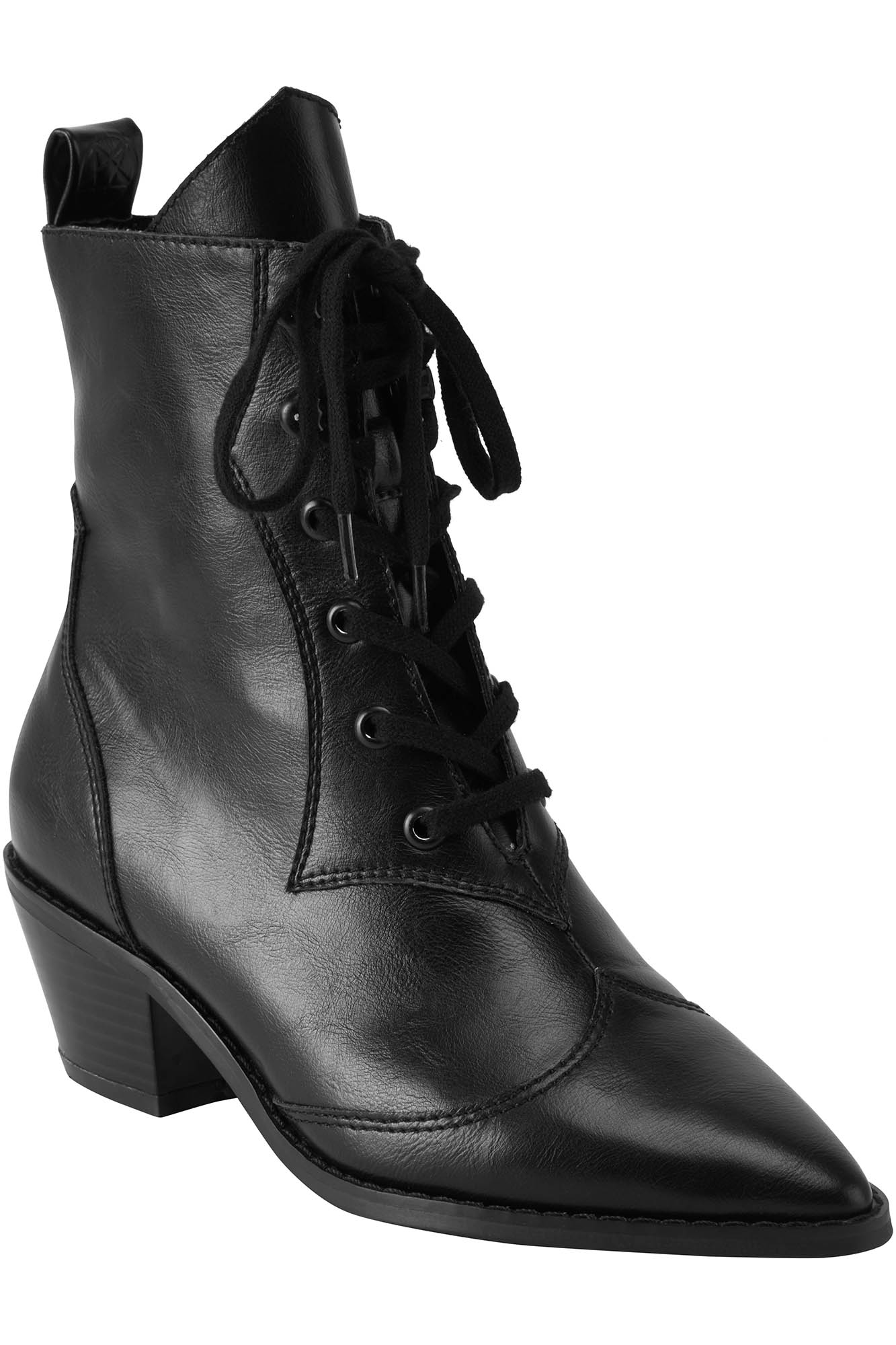 Raven Pointed-Toe Bootie Killstar