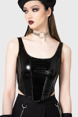 women's corset KILLSTAR - Ravinne - Black - KSRA005778 