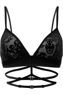 bra for women KILLSTAR - Anity Bondage - Black - KSRA007705 
