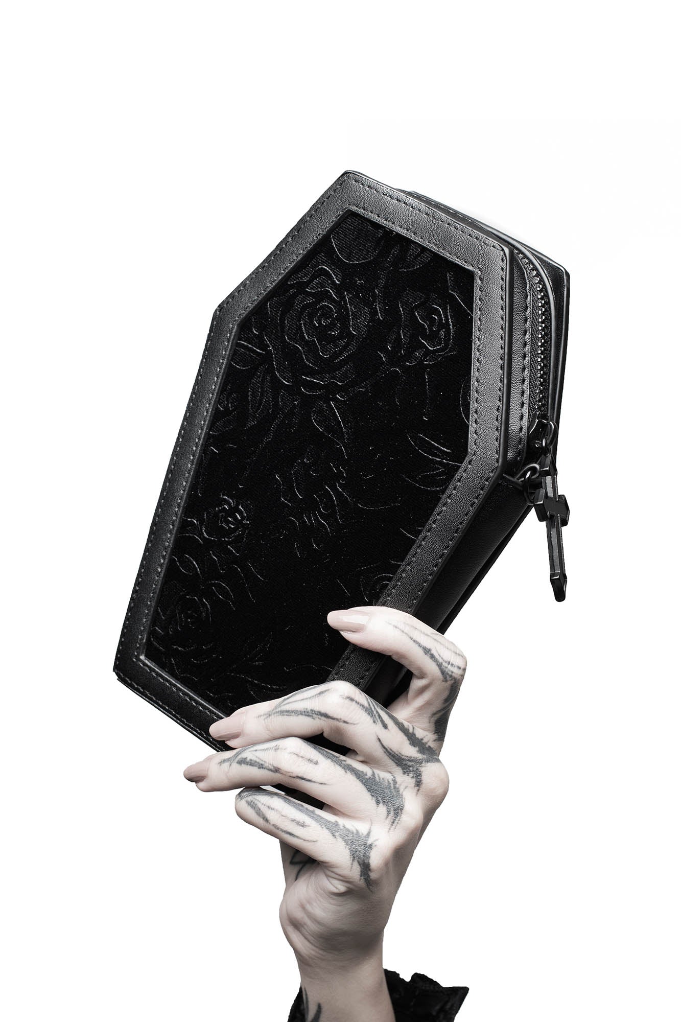 Coffin Collection Fabric Wallet coffin wallet goth wallet gothic wallet coffin order wallets spooky wallet halloween wallet leather coffin wallet