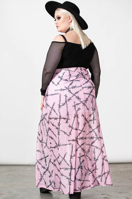 Waxwork Midi Skirt [PLUS]