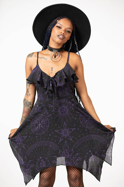 Witches Finger Chiffon Dress Resurrect