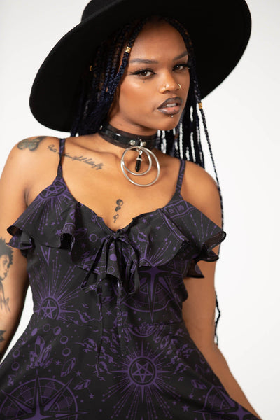 Witches Finger Chiffon Dress Resurrect